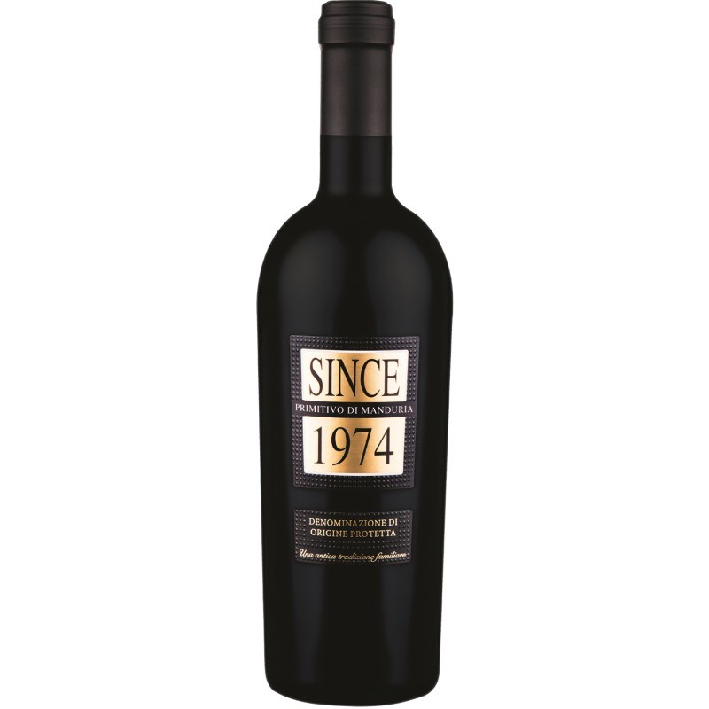 Since 1974 Primitivo di Manduria