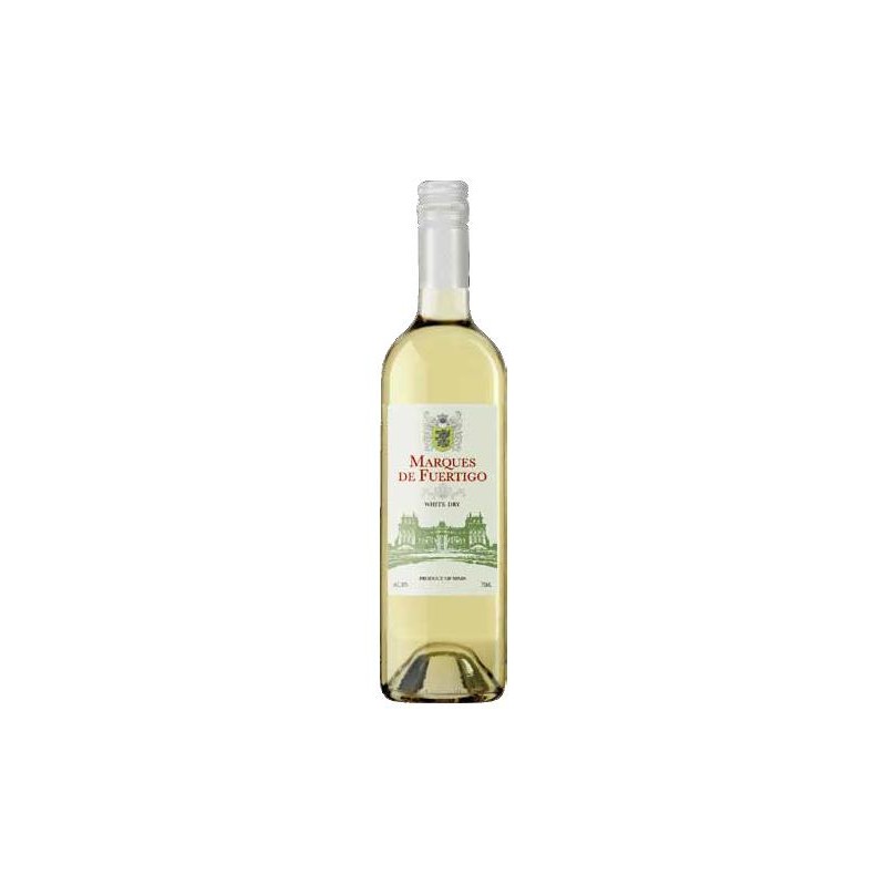 Marques de Fuertigo white dry, Vino de Espana blanco