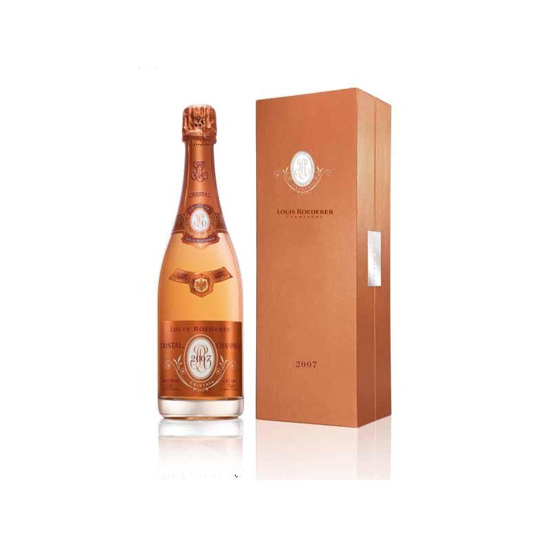 Louis Roederer Cristal Rose Champagne A.O.C. rose + oryginalny kartonik