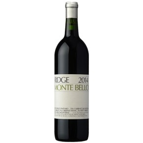 Ridge Cabernet Monte Bello - wino z Kalifornii