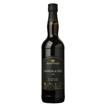 Martinez Marsala Fine DOC Białe - Słodkie Wino z Sycylii
