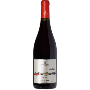 Cantine Paolini Syrah Sicilien DOC Czerwone