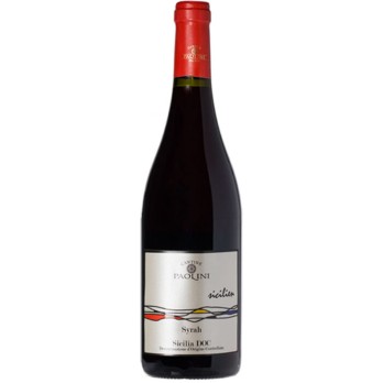 Cantine Paolini Syrah Sicilien DOC Czerwone