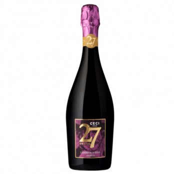 Cantine Ceci Lambrusco Amabile - Włoskie Czerwone Wino