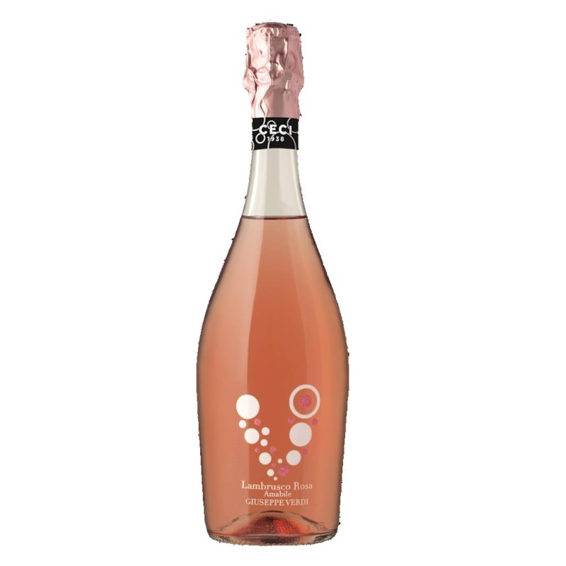 Cantine Ceci Lambrusco Bolle Rosato/Różowe Amabile