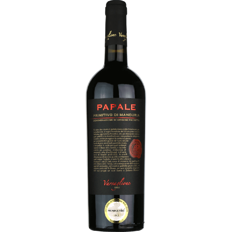 Varvaglione Primitivo Di Manduria Papale
