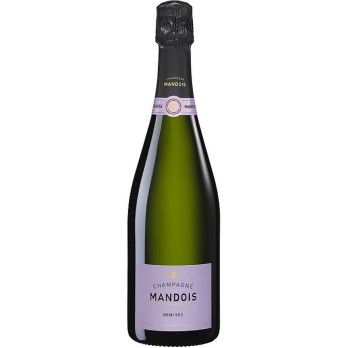 Mandois Demi Sec - Champagne z subtelną słodyczą