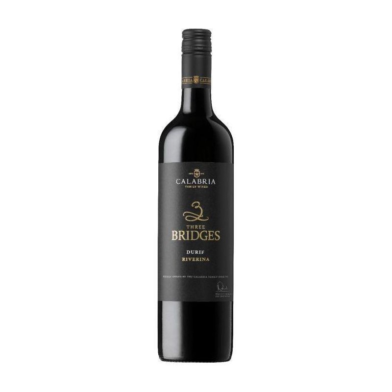 Calabria Wines Three Bridges Durif Riverina