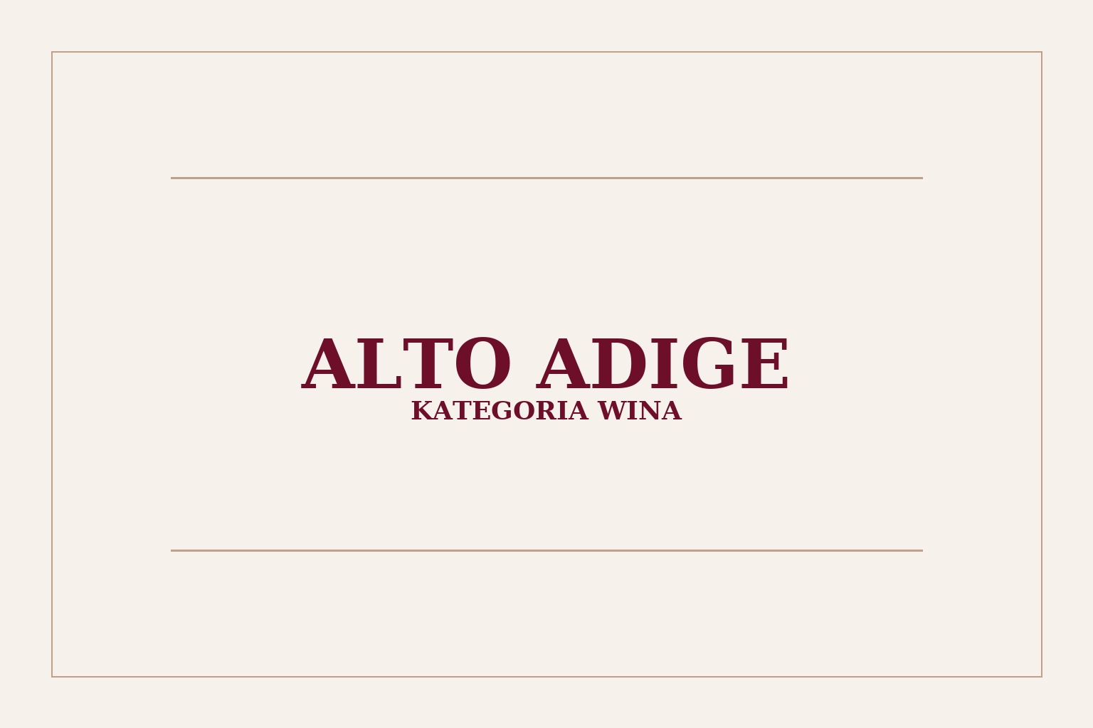Alto Adige