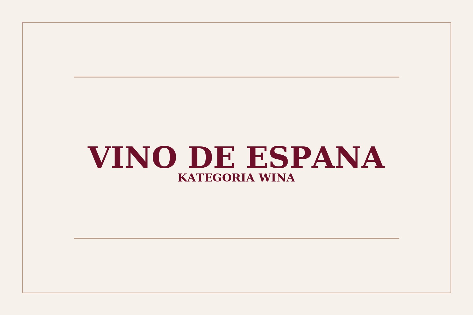 Vino de Espana