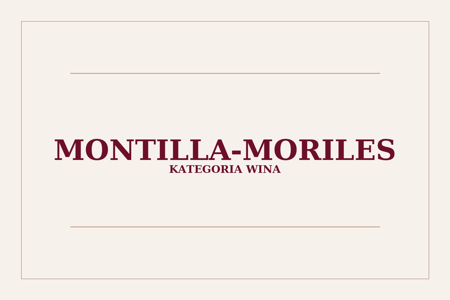 Montilla-Moriles