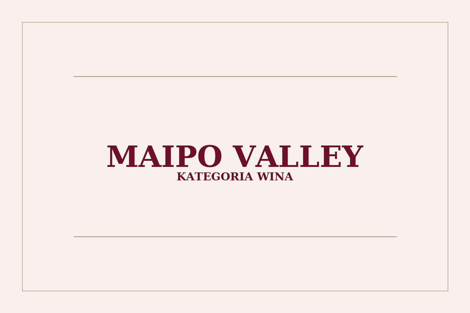 Maipo Valley