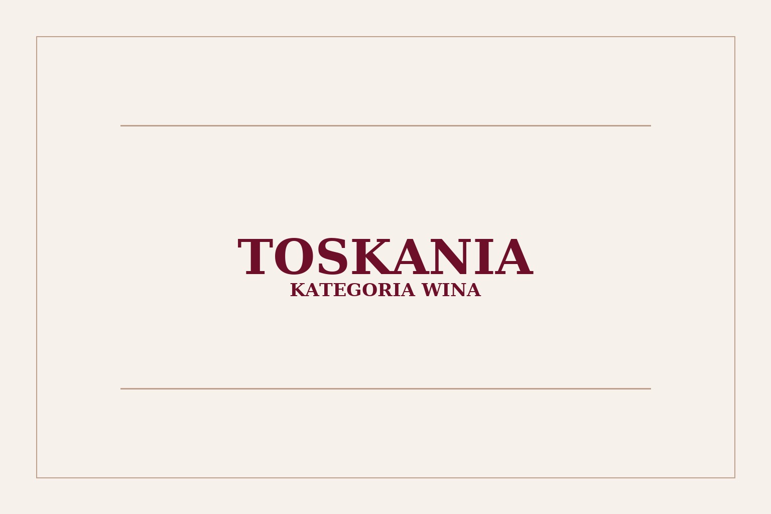 Toskania