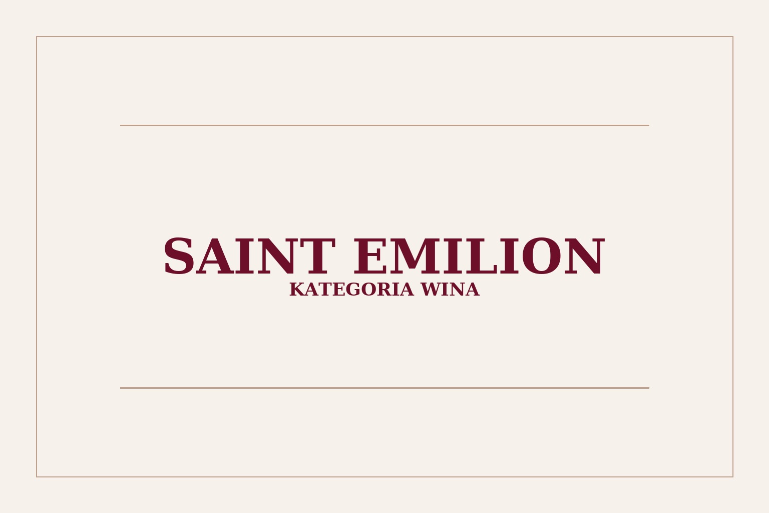Saint Emilion