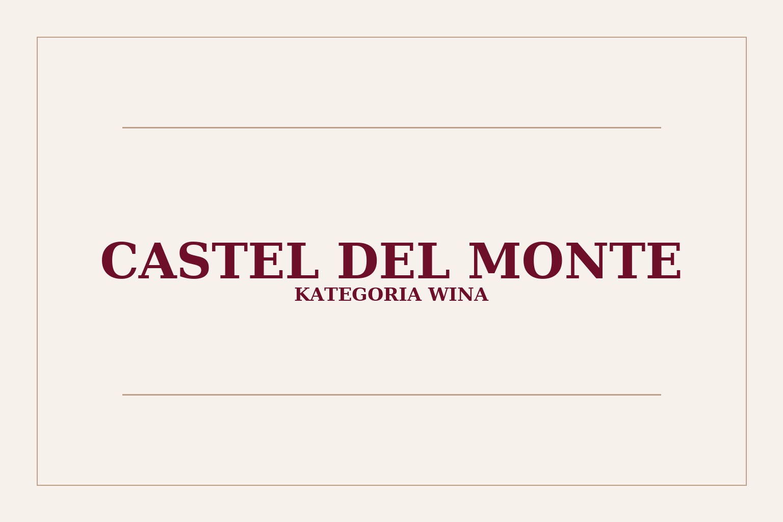 Castel del Monte