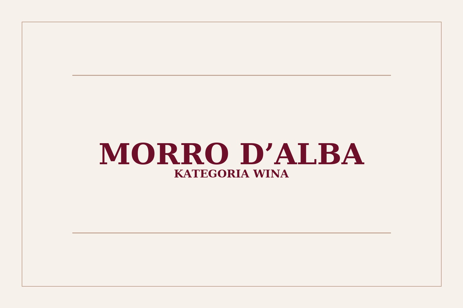 Morro d’Alba
