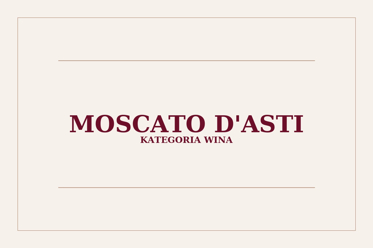Moscato d'Asti