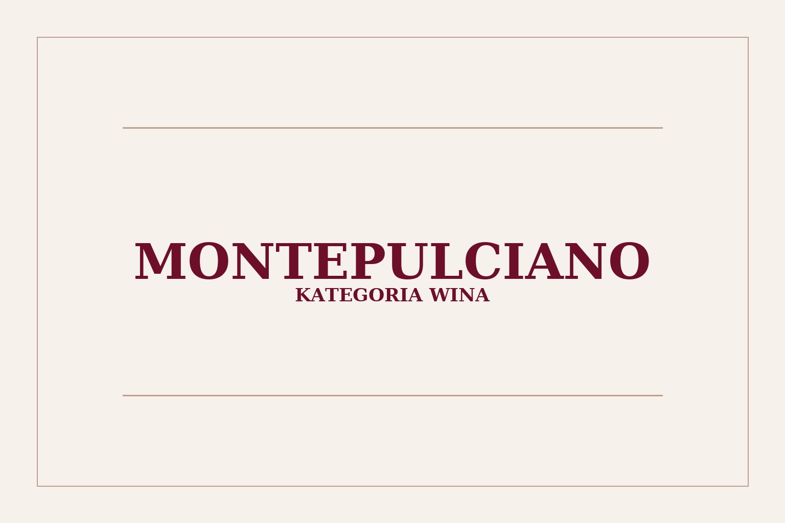 Montepulciano