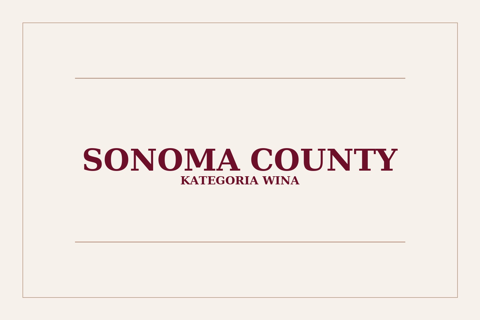 Sonoma County